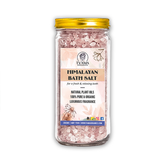 Himalayan Bath Salt Crystals | Rose | Body & Foot Spa | For Pain Relief and Relaxation | 200g