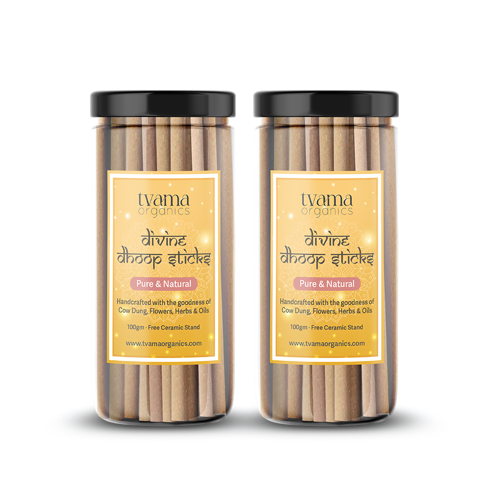 Natural Incense Sticks | Divine Sandalwood | Charcoal and Wood Free | 100gm