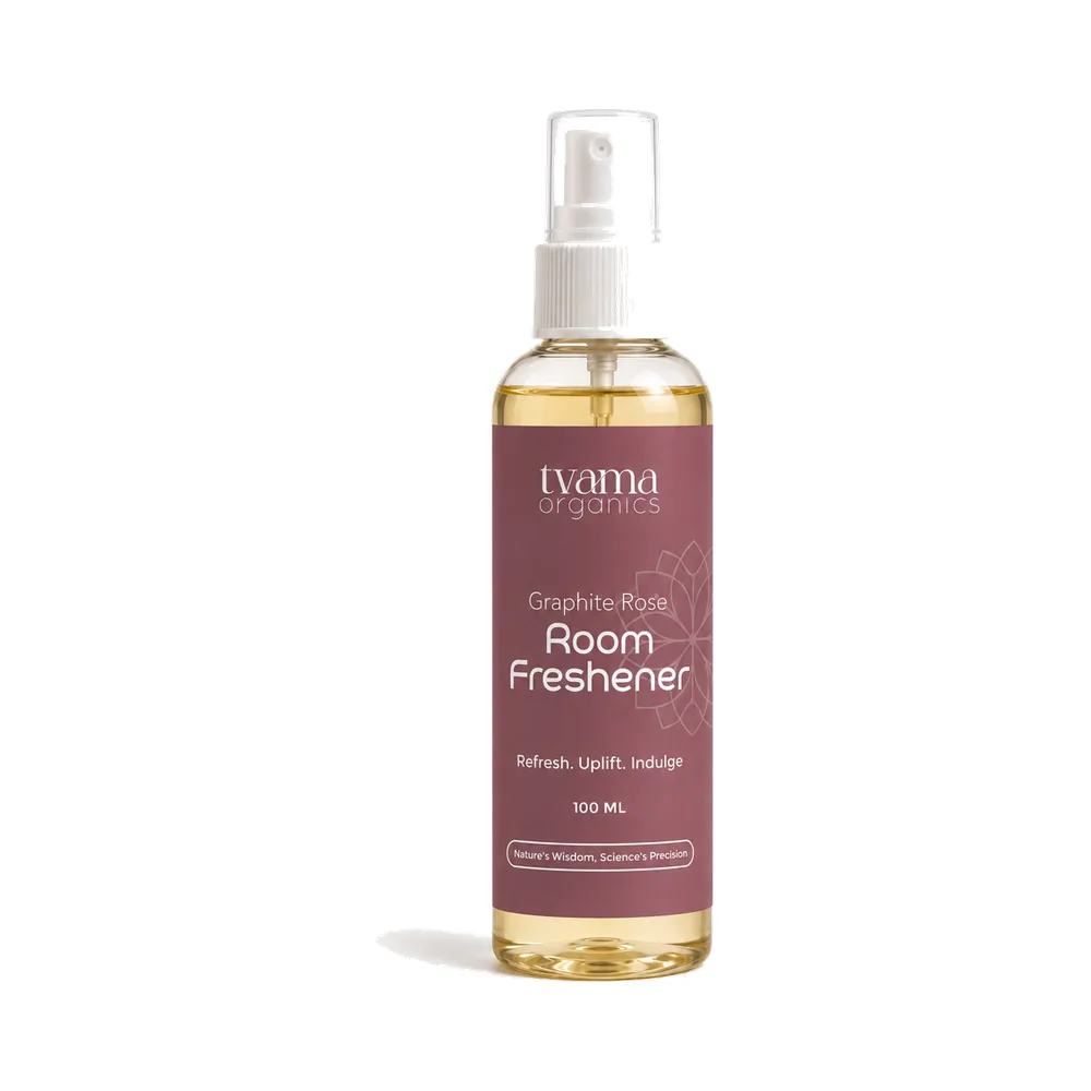 Tvama Graphite Rose Room Freshener spray bottle