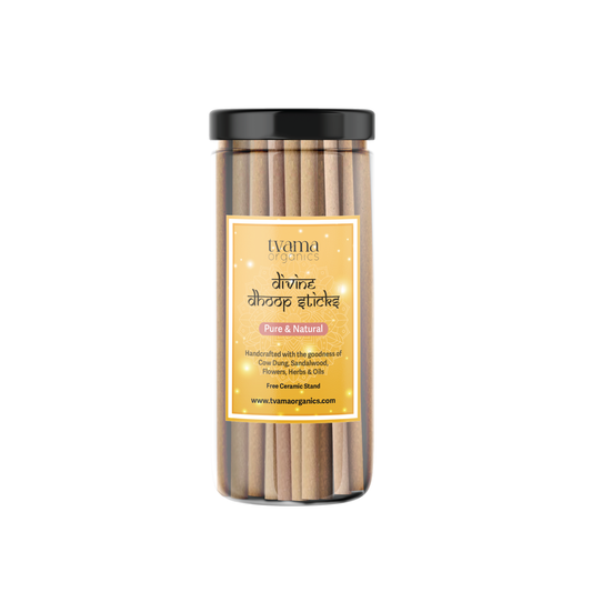 Natural Incense Sticks | Divine Sandalwood | Charcoal and Wood Free | 160gm