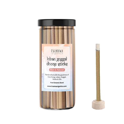 Natural Incense Sticks | Loban Guggal | Charcoal and Wood Free | 160gm
